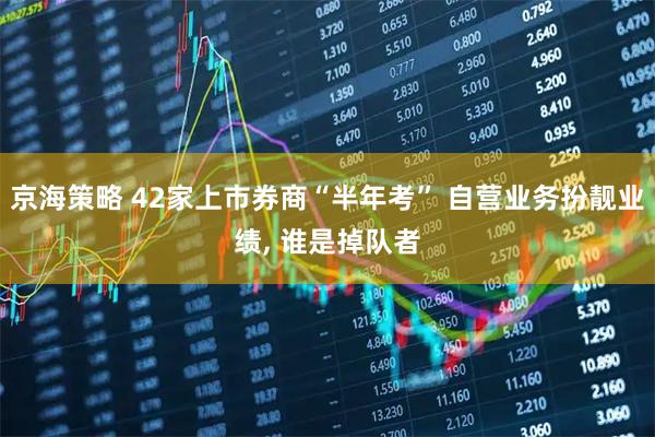 京海策略 42家上市券商“半年考” 自营业务扮靓业绩, 谁是掉队者